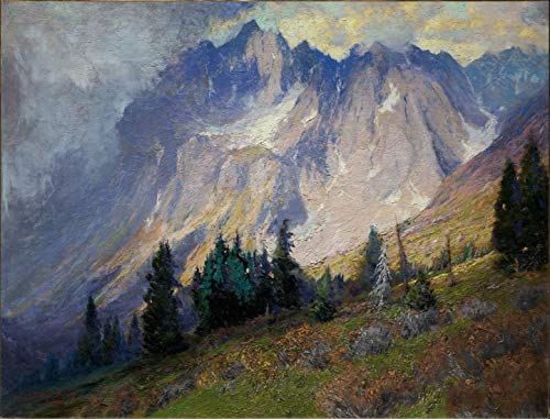 Adams Charles Partridge Gathering Storm Near The San Juan MTNS Jigsaw Puzzle Wooden Toy Adult DIY Challenge Dcor 1000 Piece