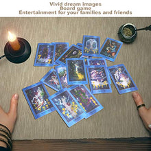 Load image into Gallery viewer, Tarot Cards Game, Divination Card Beautiful with Flash Effect for Party for Family for Home
