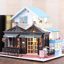Load image into Gallery viewer, ZKS-KS Dolls House DIY Doll House Engraving Time 30927cm With Furniture Light Music Cover Gift Decor Miniature Kit (Color:Multi-colored,Size:One size) (Color : Multicolored, Size : One Size)
