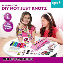Load image into Gallery viewer, Friendship Bracelets Making Kit - DIY KNOTZ Braclet Maker- Birthday Gifts Toys for Girls 6 7 8 9 10 11 12 Middle Student,Travel Activity Fun Craft Kits
