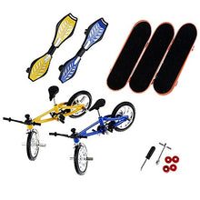 Load image into Gallery viewer, TKOnline Party Favors Educational Finger Toy Mini Finger Sports Skateboards/Bikes/Swing Board with Endoluminal Metallic Stents(Send Components and Parts) Skateboards,Finger Skateboard,Finger Board

