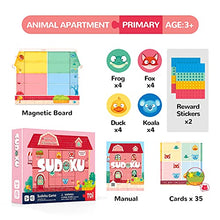 Load image into Gallery viewer, Toi Kids Magnet Sudoku Toys Magnetic Tabletop Desk Toy for Kids Hand-held Smart Board Games Age 3 and Up ,Animal Apartment,Brain Teaser Toy
