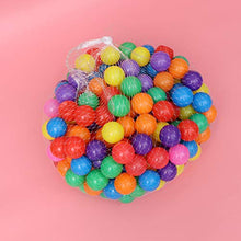 Load image into Gallery viewer, LIOOBO 200 Pcs Crush Proof Plastic Ball Colorful Ocean Ball Pool Play Balls for Baby Kids Toddlers (Macaron Mixed Color Mesh Bag Packing)
