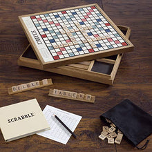 Load image into Gallery viewer, WS Game Company Scrabble Deluxe Vintage Edition with Rotating Game Board
