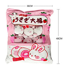Load image into Gallery viewer, 1 Bag Mini Snacks Dolls Pillow Cute Pudding Decorative Stuffed Animal Dolls Removable Fluffy Animal Dolls Soft Plush ToyAnimal Toy Gifts for Kids Girlfriend Birthday Valentine
