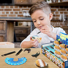 Load image into Gallery viewer, Ocean Animals Dig Kit - Party Favors for Kids Seashell Dig Bricks, Exploring 12 Sea Animal Toys Set, Ocean Life Excavation Science Kit for Fun Good Education STEM Gift for Kids Boys Girls
