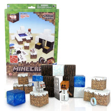 Load image into Gallery viewer, Minecraft Papercraft Snow Set
