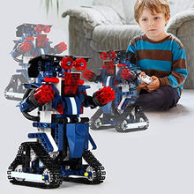 Load image into Gallery viewer, eirix Building Block Robot Kits,Remote Control Robotics &amp; App Control Engineering STEM Robot Learning Educational Building Toys Gifts for Kids Boys Girls Birthday Christmas Age of 8-14
