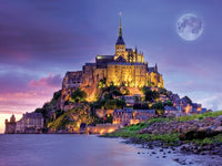 Buffalo Games - Majestic Castles - Mont Saint Michel France - 750 Piece Jigsaw Puzzle