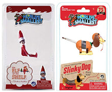 Load image into Gallery viewer, Worlds Smallest Elf On The Shelf &amp; World&#39;s Smallest Slinky Dog - Bundle (Set of 2)
