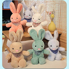 Load image into Gallery viewer, Cute Plush Stuffed Bunny Toys, Scarf Cute Rabbit Doll for Children Kids (E, 14.8&#39;&#39;)
