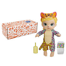 Load image into Gallery viewer, Baby Alive Rainbow Wildcats Doll, Leopard, Accessories, Drinks, Wets, Leopard Toy for Kids Ages 3 Years and Up, Blonde Hair (Amazon Exclusive)
