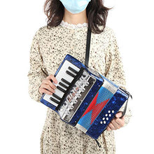 Load image into Gallery viewer, Kids Accordion, Adjustable Base Kids Toy 17 Key Accordion for Amateur Performance

