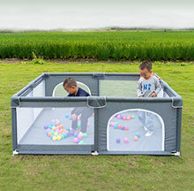 Load image into Gallery viewer, Gaorui Large Space Kids Baby Ball Pit - Portable Indoor Outdoor Baby Playpen Toddlers Children Safety Play Yard Fence Fun Activities Popular Toys (Not Includes Balls)
