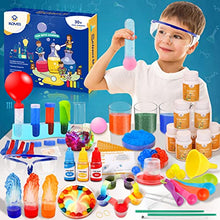 Load image into Gallery viewer, Science Kit, Over 30 Chemistry Experiments Set for Kids, DIY STEM Educational Learning Scientific Toys for Kids Age 3 4 5 6 7 8 9 10 11 Years Old Boys Girls, Gift Birthday Toys for Kids
