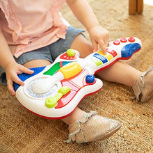 Load image into Gallery viewer, Fat Brain Toys Rockin&#39; Light Up Guitar Baby Toys &amp; Gifts for Babies
