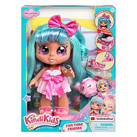 Kindi Kids Fun Time Friends - Pre-School Play Doll, Bella Bow - for Ages 3+ | Changeable Clothes and Removable Shoes