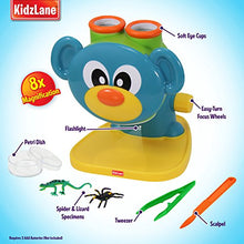 Load image into Gallery viewer, Kidzlane Microscope Science Toy for Kids - Toddler Preschool Microscope with Guide &amp; Activity Booklet

