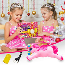 Load image into Gallery viewer, Ynanimery Flying Fairy Toys Unicorns Gifts for Girl, Princess Flying Unicorn Toys for 6 7 8 9 10 Year Old Girls Birthday Girl&#39;s RC Flying Ball Helicopter UFO Drone Flying
