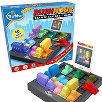 ThinkFun Rush Hour Traffic Jam Logic Game and STEM Toy for Boys and Girls Age 8 and Up - Tons of Fun With Over 20 Awards Won, International Bestseller for Over 20 Years