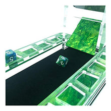 Load image into Gallery viewer, C4Labs Deluxe Dice Tray and Dice Tower - Nebula Verdant - Bundle
