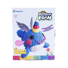 Load image into Gallery viewer, Hedstrom Fidgee Fun Builables Rainbow Foam Beads Kit, Narwhal (51-5392)
