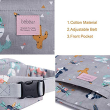 Load image into Gallery viewer, Bebamour Baby Doll Carrier for Kids Front and Back Carrier Original Cotton Baby Carrier for Doll for Boys &amp; Girls(Grey Animal)
