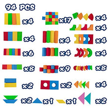 Load image into Gallery viewer, UNIH Building Blocks for Toddlers 1-3,Foam Blocks Toys for 1 2 3 4 Year Old,Soft Blocks for Gift Boys and Girls (94pcs)
