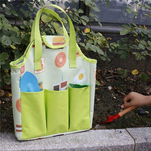 Load image into Gallery viewer, Maritown Gardening Tool Tote Bag, Children&#39;s Gardening Tools Storage Bag with Multiple Pockets for Toys and Tools Watering Can
