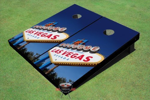 Vegas Theme Cornhole Boards