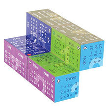 Load image into Gallery viewer, ZooBooKoo Educational Multiplication Tables 1-12 Cube Book
