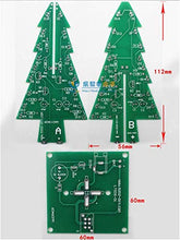 Load image into Gallery viewer, DDIY DIY LED Christmas Tree Colorful Electronics Soldering Practice Project Assemble Kit Flashing RGB Mixture LED diy electronics Kit
