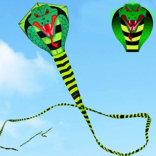FQD&BNM Kite Large Snake Kite Fly Toys Ripstop Nylon Kite Sports Outdoor Children Kite weifang Cobra Kite Factory ikite Eagle,8m Kite