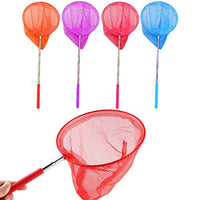 MG554zy0 Children Extendable Pole Fishing Net Insect Fish Butterfly Catcher Kids Play Toy Random Color