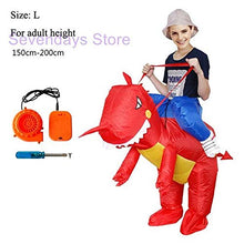 Load image into Gallery viewer, Carnival Inflatable Dinosaur Cowboy and Different Costume
