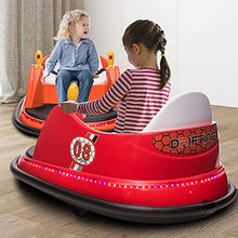 Load image into Gallery viewer, OTTARO Ride on Bumper car for Kids, 6V Electric Cars Ride on Toys with Remote Control,360 Spin,Music,Red
