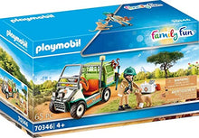 Load image into Gallery viewer, Playmobil Zoo Vet with Medical Cart
