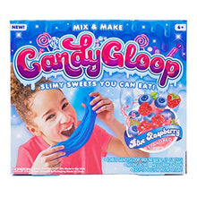 Load image into Gallery viewer, Candygloop Blue Raspberry Edible Slime Kit by Horizon Group USA, DIY Edible Fluffy Slime Making Kit, Raspberry
