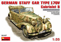 MiniArt 1:35 Scale German Staff Car 170V Cabrio Plastic Model Kit