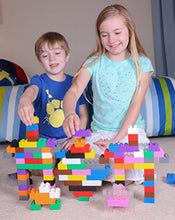 Load image into Gallery viewer, Strictly Briks - Big Briks Set - 204 Pieces - 12 Rainbow Colors - Compatible with All Major Brands - Large Building Blocks for Ages 3 and Up
