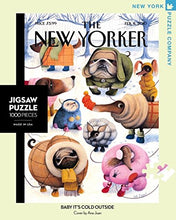 Load image into Gallery viewer, New York Puzzle Company - New Yorker Baby It&#39;s Cold Outside - 1000 Piece Jigsaw Puzzle
