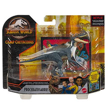 Load image into Gallery viewer, Jurassic World Camp Cretaceous Attack Pack Proceratosaurus Dinosaur Figure, Realistic Sculpting &amp; Texture; for Ages 4 Years Old &amp; Up
