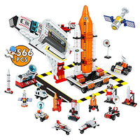 Toy Building Sets, Space Toys 6-10 Boys Creator Architecture City Space Shuttle Toys for 6 7 8 9 10 11 12 Year Old Boys Gifts Kids Stem Toys Building Blocks (566 pcs) 18+ Transformations