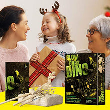 Load image into Gallery viewer, XXTOYS Dino Skeleton Dig Kit for Kids - Glow in The Dark Dinosaur Fossil - Dinosaur Toys for Boys &amp; Girls, Great Birthday, STEM Science, Archaeology Gift for Kids Age 4-12
