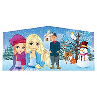 TentandTable Modular Art Panel for Bounce Houses, Slides, or Combos | Frozen Winter Wonderland | Fits Most 13-Foot Wide Commercial Inflatables