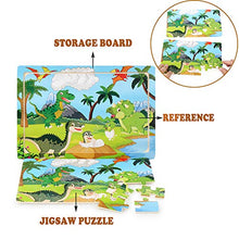 Load image into Gallery viewer, Wooden Jigsaw Puzzles Set for Kids Age 3-8 Year Old 30 Piece Colorful Wooden Puzzles for Toddler Children Learning Educational Puzzles Toys for Boys and Girls (4 Puzzles)
