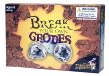 Load image into Gallery viewer, Break Your Own Geodes Kit 12 Whole Geodes
