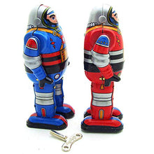 Load image into Gallery viewer, Charmgle MS650 Astronaut Robot Tin Toy Adult Collection Toy Novelty Gifts Wind-Up Toy Home Decoration House Decor (Red)
