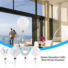 Load image into Gallery viewer, Wind Spinner Mandala Wind Spinners 3D Stainless Steel Wind Spinner Hanging Wind Spinner, Kinetic Yard Art Decorations - Indoor/Outdoor Decor - Unique Gift Idea for Men Women
