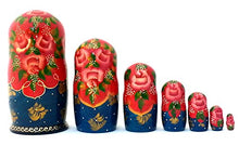 Load image into Gallery viewer, Ivan Tsarevich Fire Bird and The Humpbacked Pony Fairy Tale Nesting Dolls Russian Hand Carved Hand Painted 7 Piece Set
